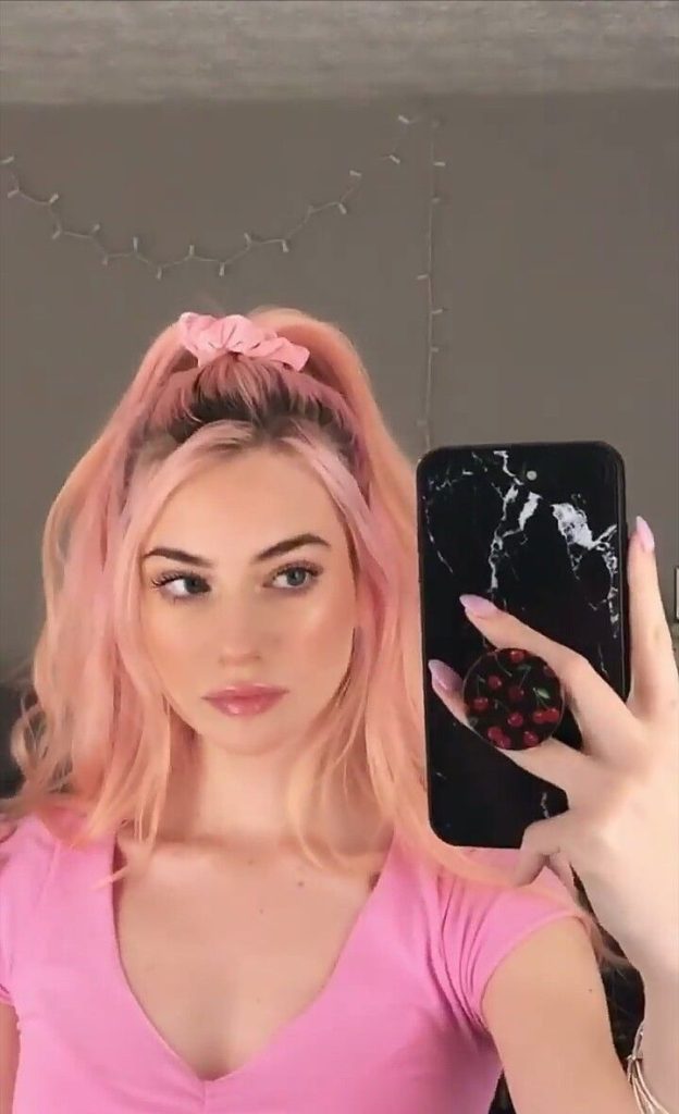 Paint Your World Pink with Pastel Pink Hair Pop Art Machine